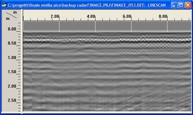 Verifica reti elettrosaldate con tecnica georadar